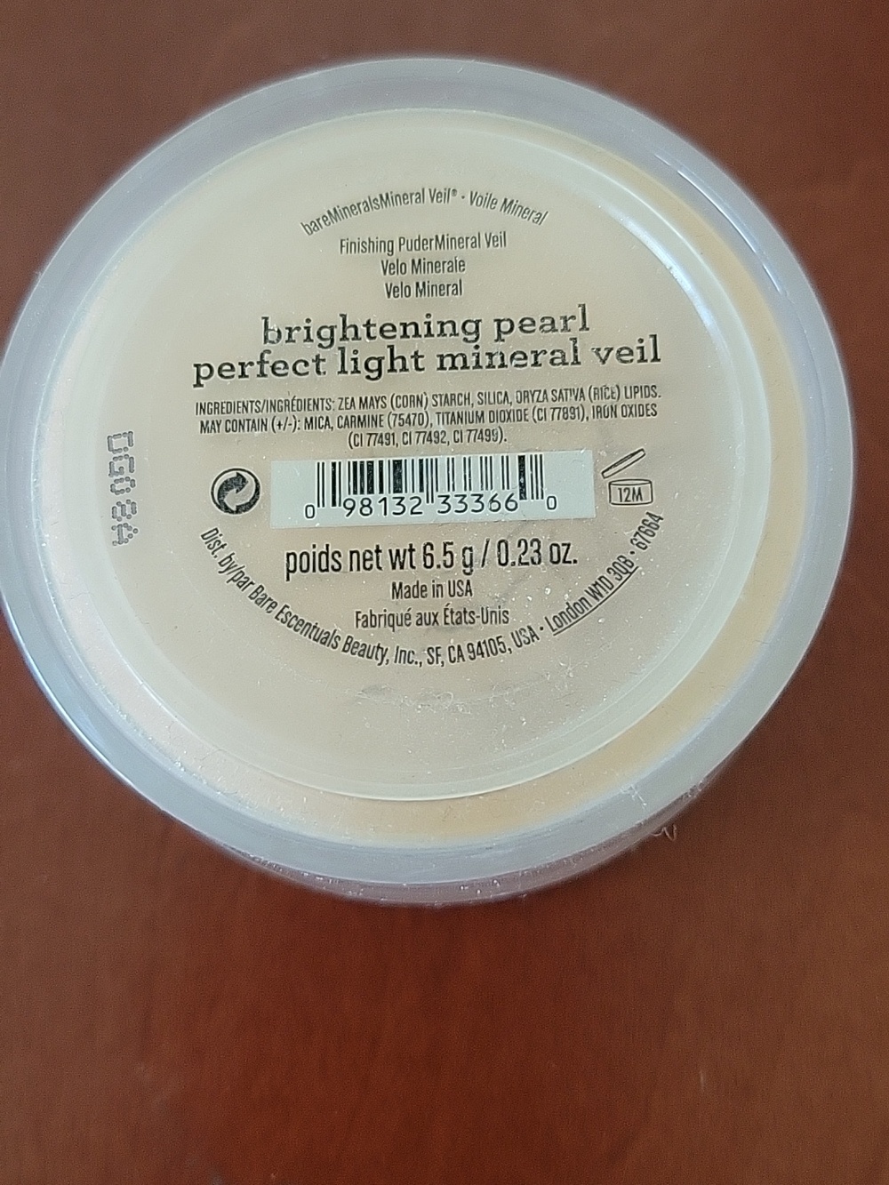 bare Minerals Mineral Veil , Brightening Pearl Perfect Light